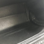 Chocolate Bar Patent Leather Shoulder Bag