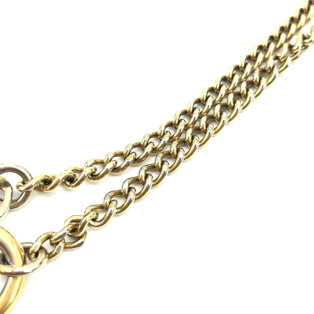 Gold Metal Bag Extender Keychain