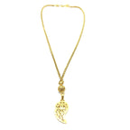 Gold Plated Coco Mark Necklace
