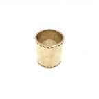 Gold Tone Scarf Ring Accessory