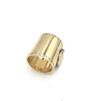 Gold Tone Scarf Ring Accessory