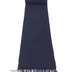 Navy Blue Soft Wool Scarf