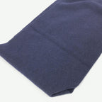 Navy Blue Soft Wool Scarf