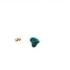 Orb Heart Earrings