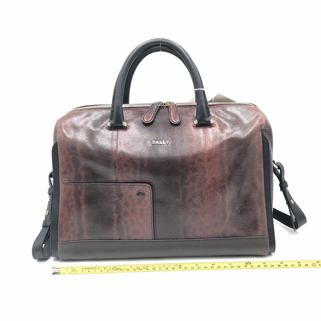 Python Pattern 2WAY Boston Bag