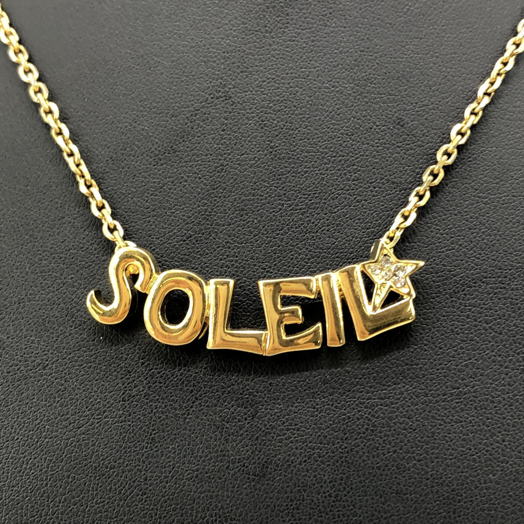 Soleil Designer Statement Necklace