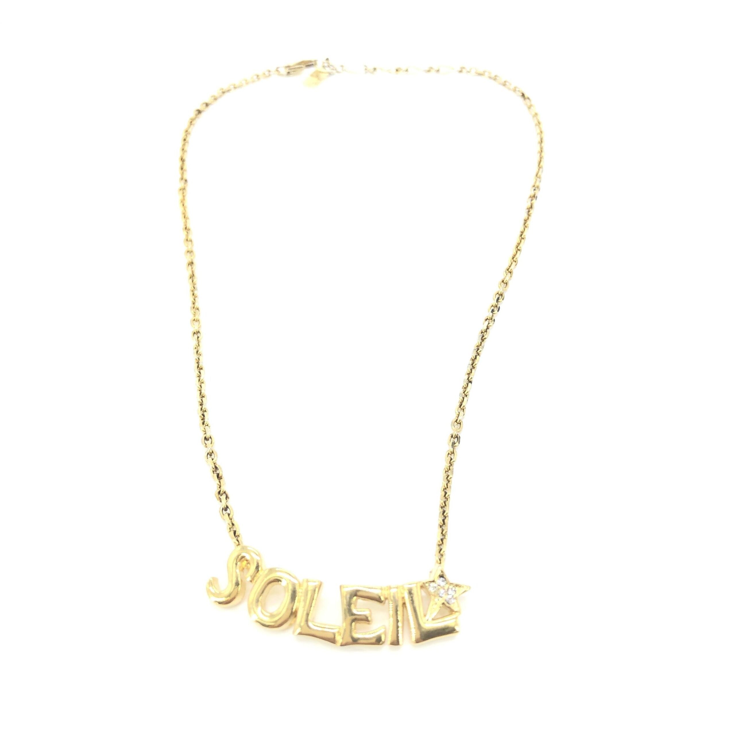 Soleil Designer Statement Necklace