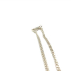 Sterling Silver G Bar Pendant Necklace