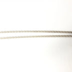 Sterling Silver G Bar Pendant Necklace