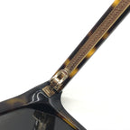 Tortoise Square Frame Sunglasses
