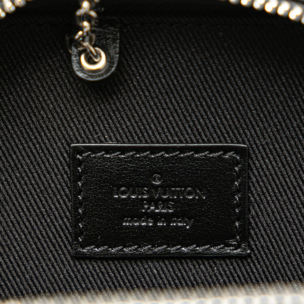 Trunk Motif Key Charm Leather With Box