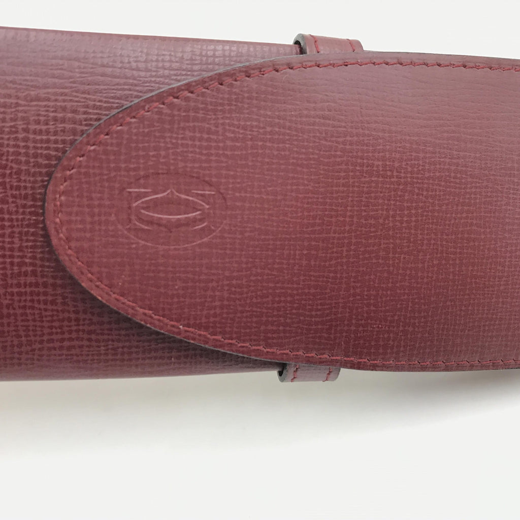 Cartier Must Line Sunglasses Leather Case