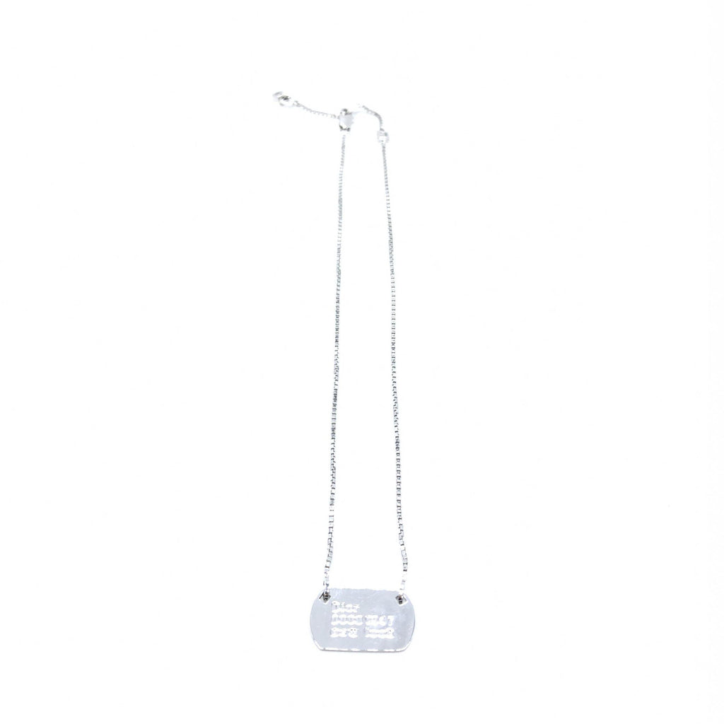 Dior 925 Sterling Silver Antique Art Deco Howard & Co. "Port" Necklace