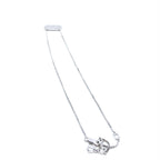 Dior 925 Sterling Silver Antique Art Deco Howard & Co. "Port" Necklace