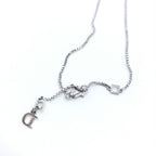 Dior 925 Sterling Silver Antique Art Deco Howard & Co. "Port" Necklace