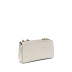 Beige Calf Leather Bos Taurus Shoulder Bag