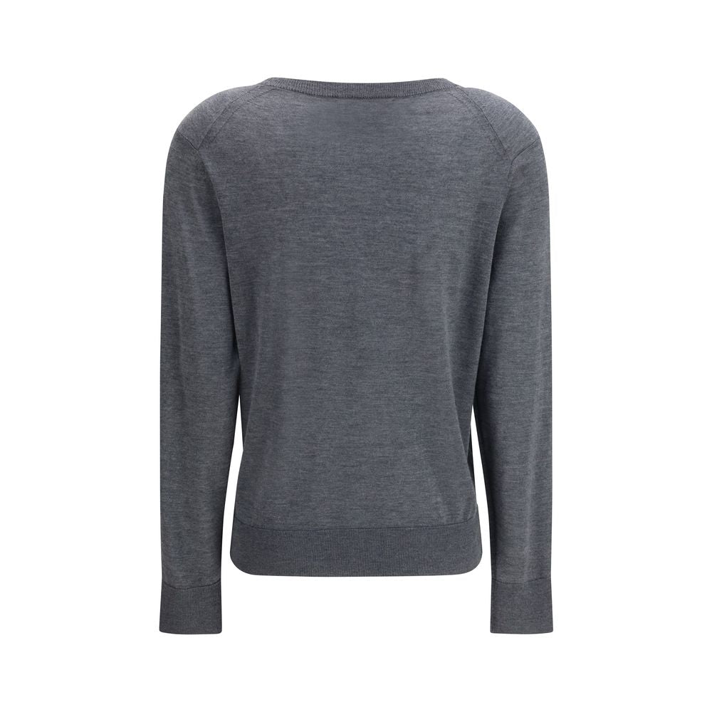 Gray Cashmere Cashmere Sweater