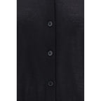 Black Cashmere Cardigan
