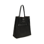 Black Calf Leather Bos Taurus Shoulder Bag