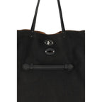 Black Calf Leather Bos Taurus Shoulder Bag