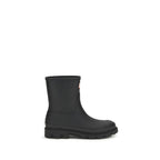 Black Rubber Rain Boots