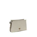 White Calf Leather Bos Taurus Shoulder Bag