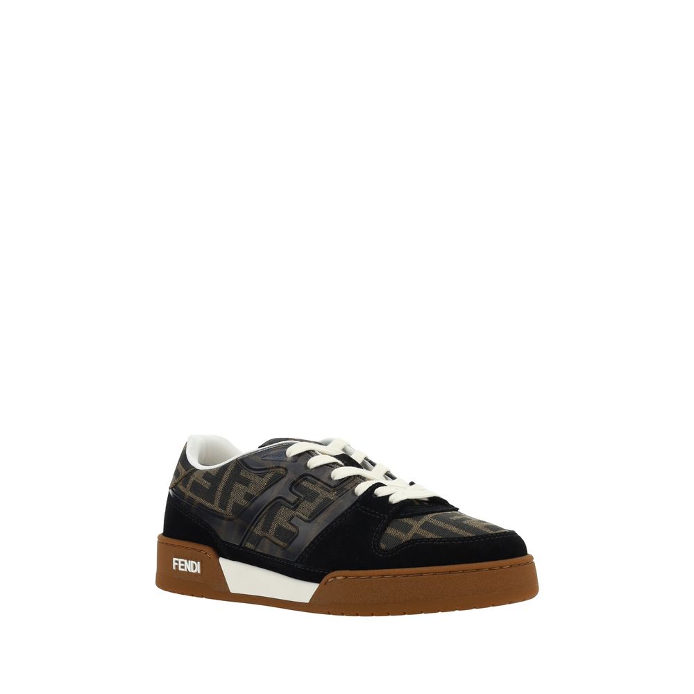 Brown Calf Leather Bos Taurus Sneakers