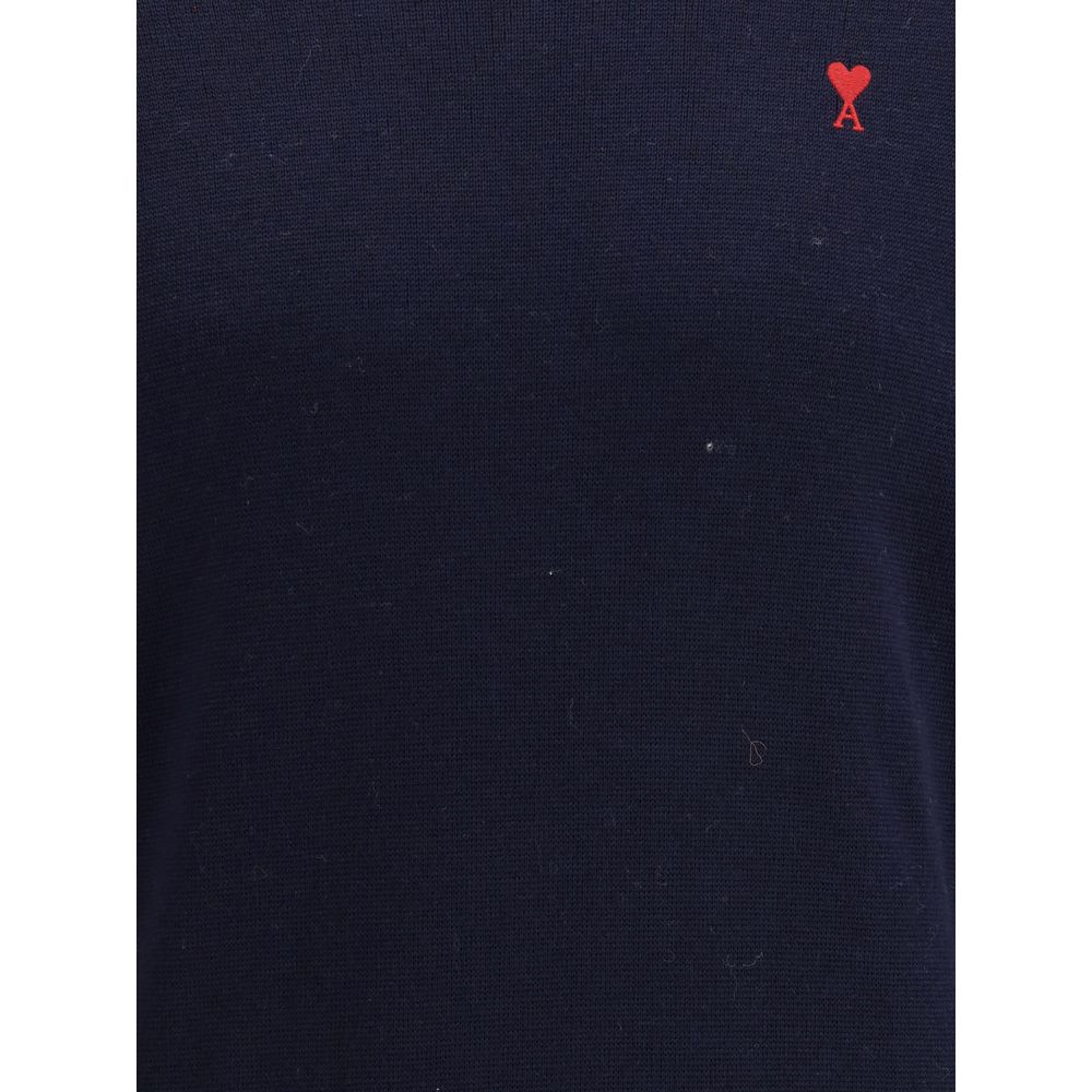 Blue Wool Sweatshirt