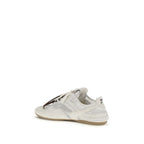 White Calf Leather Bos Taurus Athletic Sneakers