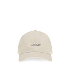 Beige Cotton Cap (Baseball Hat)