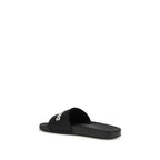 Black Rubber Sandals