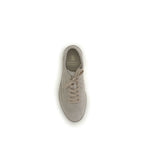 Beige Calf Leather Bos Taurus Low Top Sneakers
