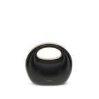 Black Calf Leather Bos Taurus Handbag