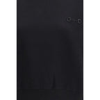 Black Cotton Sweatshirt