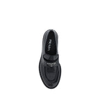 Black Calf Leather Bos Taurus Slip-On Loafers