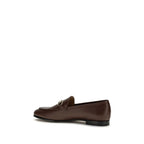 Brown Calf Leather Bos Taurus Slip-On Loafers