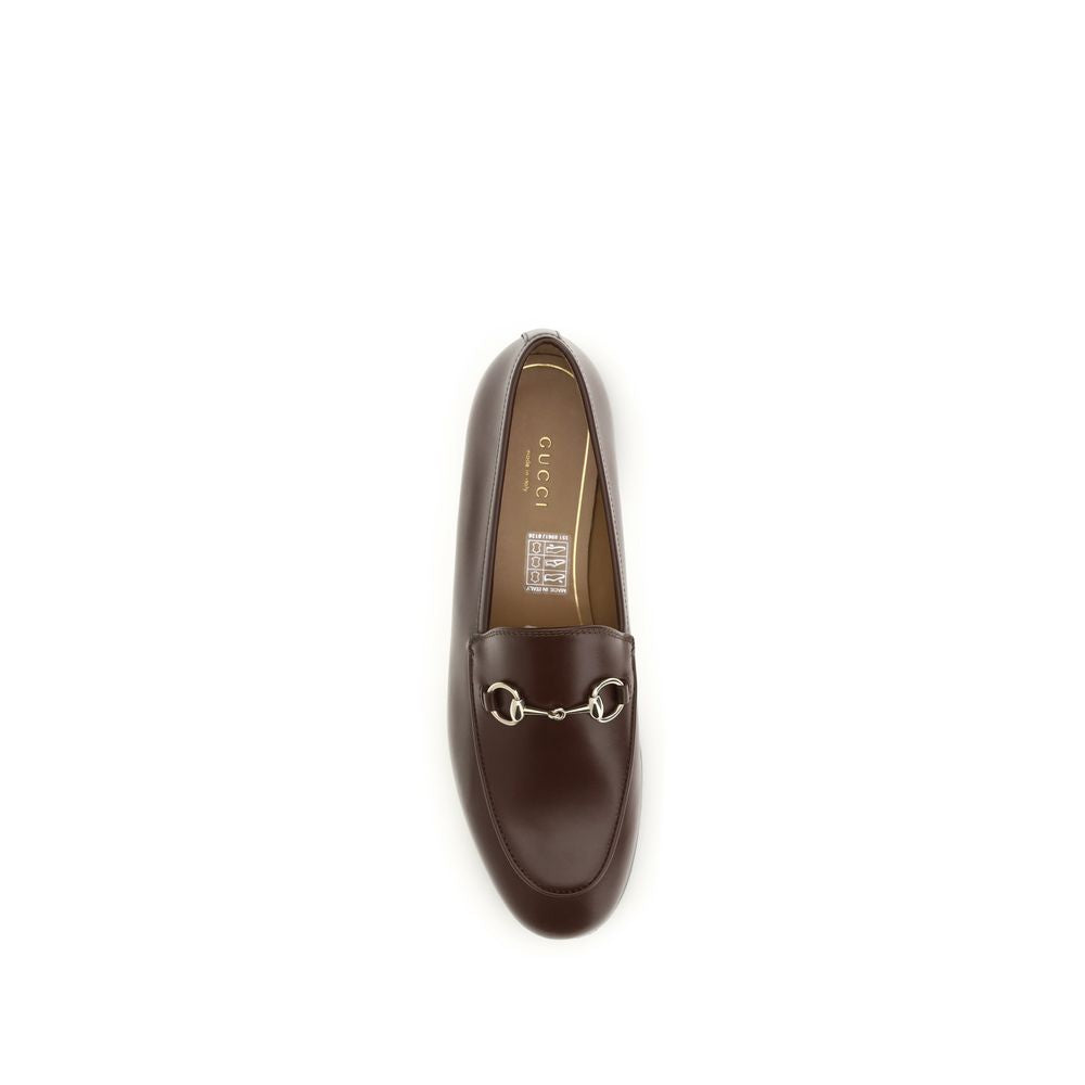 Brown Calf Leather Bos Taurus Slip-On Loafers