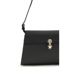 Black Calf Leather Bos Taurus Shoulder Bag
