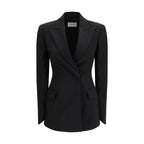 Black Wool Blazer