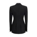 Black Wool Blazer