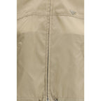 Beige Recycled Polyamide Shell Jacket