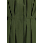 Bicolor Cotton Casual Dress