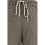 Brown Silk Flared Pants