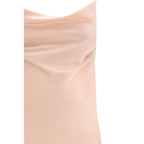 Multicolor Marabou Casual Dress