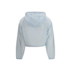 Blue Recycled Polyamide Shell Jacket