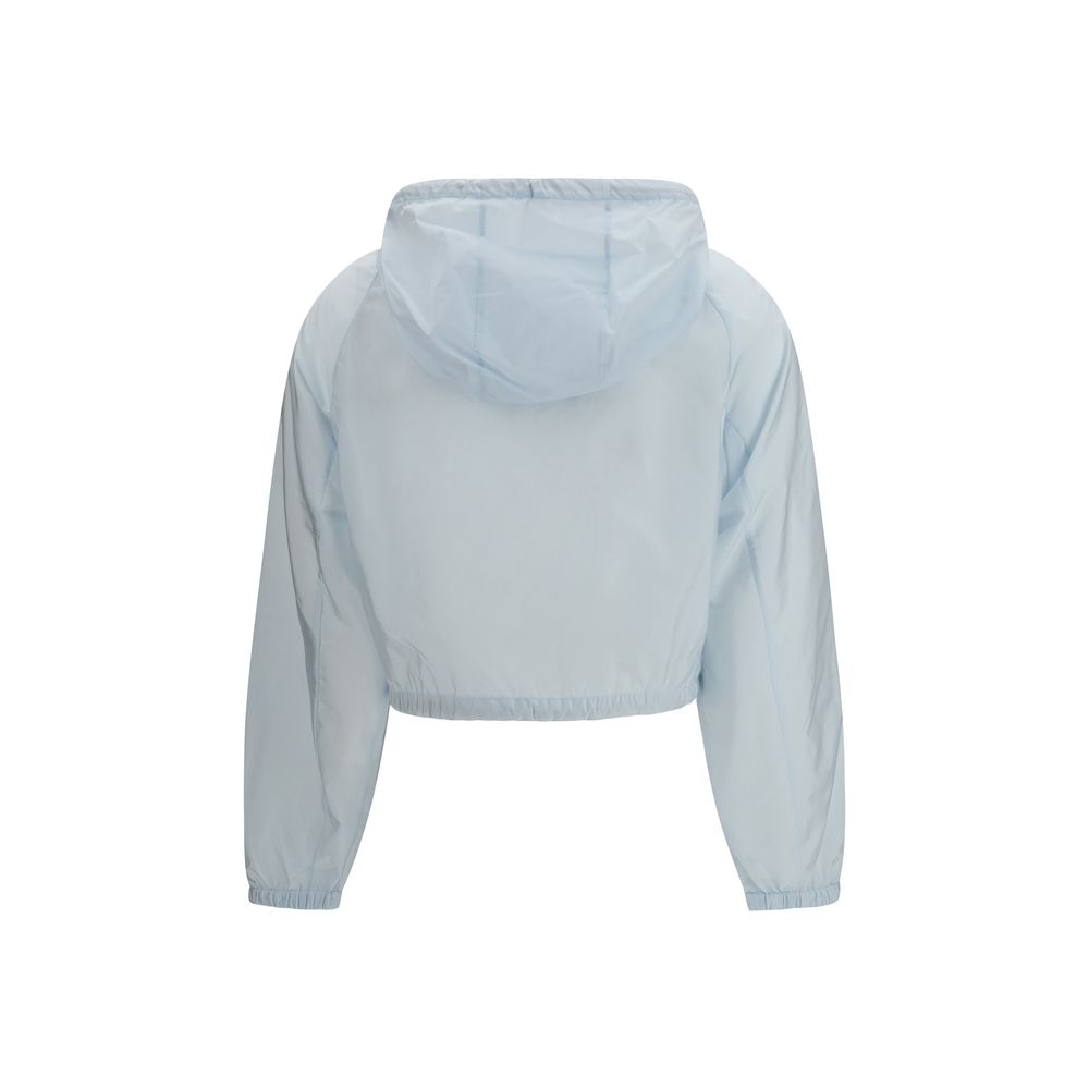 Blue Recycled Polyamide Shell Jacket