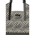 Black Polyamide Shoulder Bag