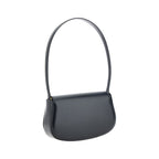 Black Calf Leather Bos Taurus Shoulder Bag