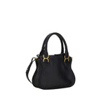 Black Calf Leather Bos Taurus Shoulder Bag
