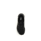 Black Recycled Polyester Athletic Sneakers